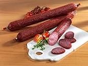 Kutscherwurst Salami | Leckere Delikatesse | Stück ca. 240g | Hochwertige handgemachte Salami aus besten Zutaten