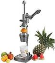 Briteline Aluminium Hand Press Citrus Fruit Juicer, Cold Press Juicer, Manual Hand Press Juicer and Squeezer for Fruits -Home And Kitchen Use Big (Made in India)