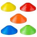 Bamboopack 20 PCS Soccer Cones Agility Disc Cones Sports Football Soccer Training Cone Obstacle Marker Disc for Sports Training Ball Games Field Entertainment Equipment