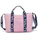 Nautica Tote Handbag For Women | Spacious Compartment with Zip | Handbag For Women | Stylish Tote Bag For Women | Detachable & Adjustable Strap, Pink