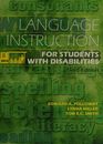 Language Instruction for Students with Disabilities Hardcover
