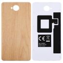 For Microsoft Lumia 650 Wood Texture Battery Back Cover with NFC Sticker