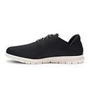 Timberland Graydon Fabric and Leather Oxford, Chaussures Homme, Noir Black Nubuck, 43.5 EU