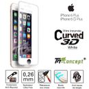 TM-Concept® Verre trempé incurvé 3D - Apple iPhone 6 Plus / 6S Plus - Blanc