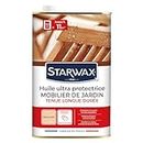 STARWAX HUILE ULTRA PROTECTRICE MOBILIER DE JARDIN INCOLORE 750ML
