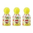 Oops Eau De Toilette - Jolly, 50ml (Set of 3) | Immerse in a Fruity & Tropical fragrance blend - of Mango, Orange, Pineapple, Jasmine, Hibiscus, Violet, White Musk & Caramel | Ideal Perfume for Girls | Mild on the skin | Safe to use