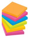 Post-it Super Sticky Notes, 3 in x 3 in, Assorted Bright Colors 90 Sheets/Pad