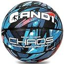 AND1 Chaos - Balón de baloncesto (goma), color rojo