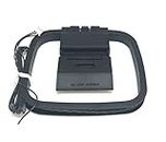 AM & FM Loop Antenna Compatible with Sony Model Numbers MHC-EC69i/C2, HCD-GPX555, HCD-ECL99BT, SHAKE-33, LBT-GPX55