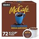McCafe Colombian Keurig K Cup Coffee Pods (72 Count, 6 Boxes of 12)