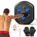 Newhai Boxing Machine Electronic Music Punching Machine USB Charging Smart Boxer Wall Mounted Boxing Training Equipment with Boxing Gloves for Kids Adults