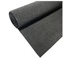 CPR Marine Upholstery Durable Un-Backed Automotive Trim Carpet 72" x 36" Mini Roll Charcoal