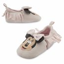 Disney Store Baby Girls Minnie Mouse Layette Crib Shoes, Pink, 0-6 Months