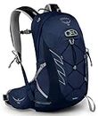 Osprey Talon 11L Men's Hiking Backpack with Hipbelt, Ceramic Blue, Large / X-Large