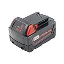 Geelink M18 Battery Replacement for Milwaukee 18v M18 M18B5, HD18CS0, M18BMT, HD18AG0, M18FID2 Cordless Power Tools Batteries