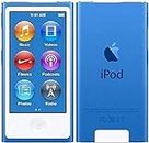 M-Player iPod Nano 7a generazione 16gb blu (cuffie generiche e cavo di ricarica) confezionato in scatola bianca