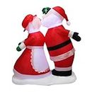 CLUB BOLLYWOOD® Christmas Inflatables Outdoor Decorations Kissing Couple for Christmas Party | Holiday & Seasonal Dƒ©co | Christmas & Winter |Home & Garden |1 Set Christmas Inflatable Decoration