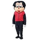 Mickey Professional Cartoon Mascot For Birthday Parties/Other Parties/Events/Fancy Dress/Costume, Multicolor