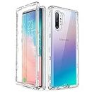 ULAK Galaxy Note 10 Plus 5G Clear Case, Heavy Duty Shockproof Rugged Protection Case Transparent Soft TPU Protective Cover for Samsung Galaxy Note 10 Plus 5G (2019)-Crystal Clear