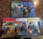 Rush Revere 5 libros de historia de tapa dura para niños Rush Limbaugh escuela en el hogar viaje en el tiempo