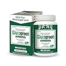Glucogreen Glucose Control - All-Natural Supplement for Glucose Metabolism and Blood Sugar Control - White Mulberry Leaf Extract, DL-alpha-Lipoic acid, Chromium, Vanadium, Non-GMO, Gluten Free, Vegan (60 Capsules)