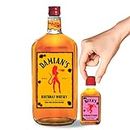 Personalized Labels for Fireball Whisky Bottle, 750ml or 50ml Size