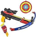 Toy Track Crossbow Set Collection for Kids, Millitery Crossbow Archery Set for Kids (Multicolor Crossbow)