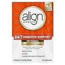 Align Probiotic, Pro Formula, Probiotics for Women and Men, Daily Probiotic Supplement, Helps Soothe Occasional Abdominal Discomfort & Bloating*, #1 Doctor Recommended Brand‡, 30 Capsules