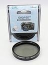 SHOPEE Branded 58mm CPL Circular Polarizer Filter for Canon Rebel XT EOS 18-55mm 1100D 550D 600D 650D 700D 1000D 55-250MM Digital Camera Lens