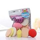 Midazzle Make Up Sponge Beauty Blender Puff (Color May Vary) - Set of 6