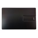 Metall Credit Card USB Stick Schwarz USB Flash Drive 2.0 metal black Geldkarte 