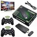 PRONLINE - TV Video Game Console 2.4g Wireless Gamepad Controller USB Built-in 10000 Classic, 9 Classic Emulators, HDMI Output for TV with Dual 2.4G Wireless Controllers - 4K Ultra HD Games