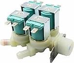 UPGRADED Lifetime Appliance 5220FR2008F Water Inlet Valve Assembly Compatible with LG & Kenmore Washer