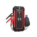LEVABE Car Jump Starter with Wireless Charger Power Bank Compatible for 12V Emergency Battery Starting Boost to JumpStart Vehicles