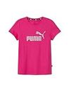 PUMA T-Shirt Donna Ess Small Logo Tee 682100 (Fuxia, L)
