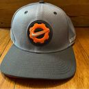 Nike Accessories | Nike Ndestrukt Baseball Cap Gray Wool With Orange Swoosh. Excellent Condition | Color: Gray/Orange | Size: Os
