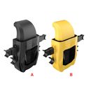 Automobile Seat Back Fan Portable Adjustable 12V-24V Cooling Fans Yellow