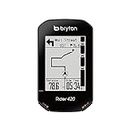 Bryton Rider 420 E Ciclocomputador GPS, Sin género, Negro, Talla Única