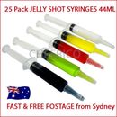 25 X Jello Shot Syringes (1.5oz 44ml) Syringe Shooters Jelly Cocktail Party Pack