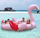 Giant Inflatable Flamingo 6 Person Water Party Float Lake Pool Raft Floating NEW