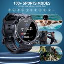 Smartwatch Herren Fitnessuhr 5ATM 100+Sportmodi Outdoor Sportuhr Tactical Watch
