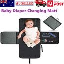 New Waterproof Baby Diaper Changing Matt Pad With Head Cushion Home Travel 1x