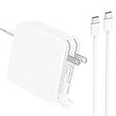 65W USB Type C Charger for MacBook Pro 13,HP Spectre x360 13 15,ASUS,Dell,Acer, Xiaomi Air, Huawei Matebook,Lenovo, ThinkPad X1,Chromebook C330 20V 3.25A Laptops or Smart Phones Supply Cord