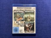 Megapiranha / Monster / 100 Million BC - 3 Filme Box (Blu-ray) English Audio VGC