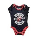 The Rolling Stones Baby Grow: US Tour 1978 - 12 Months - Black - Kids