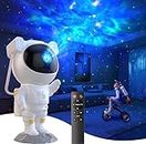 Astronaut Galaxy Projector, Star Space Nebula Ceiling Projection Light LED avec minuterie & télécommande et 360° réglable, cadeaux pour enfants et adultes, anniversaire, Saint Valentin
