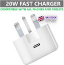 For iPhone 14 13 12 11 Pro XR XS MAX Fast Charging USB-C PD Plug Charger Cable