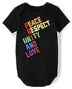 The Children's Place Baby Short Sleeve Pride Graphic Bodysuit, 0-3 Months