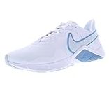 Nike Men's Training Shoes, White/Worn Blue/Aura/Phantom, 8.5