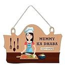 Artvibes Kitchen Wall Hanger for Home Decor | Gifts | Wall Art for Living Room Wall | Decoration Wooden Hanging Items | Kitchen Wood Design | Quotes Decor Items | Decorative Artworks (WH_3718N)
